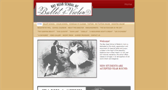 Desktop Screenshot of bayheadschoolofballetandviolin.com